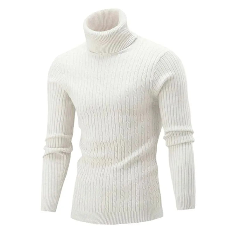 Slim Turtleneck Sweater | Stylish Knitwear for a Sleek Look