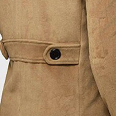 British Trench Coat | Classic Double-Breasted Coat with Tailored Fit