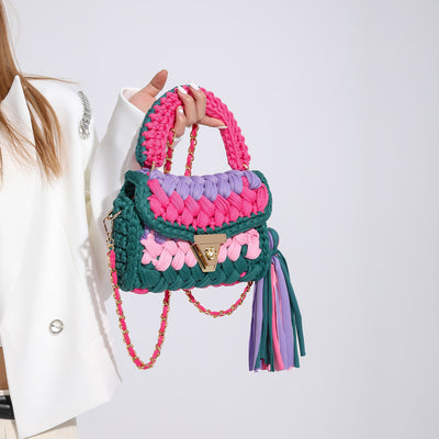 Crochet Rainbow - Colorful Handbags