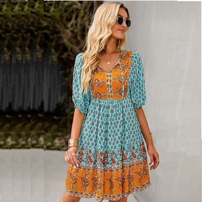 Mindy Boho Dress