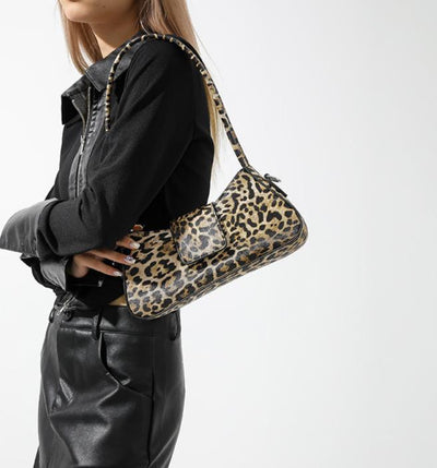 Mayar™ Leopard Print Shoulder Bag