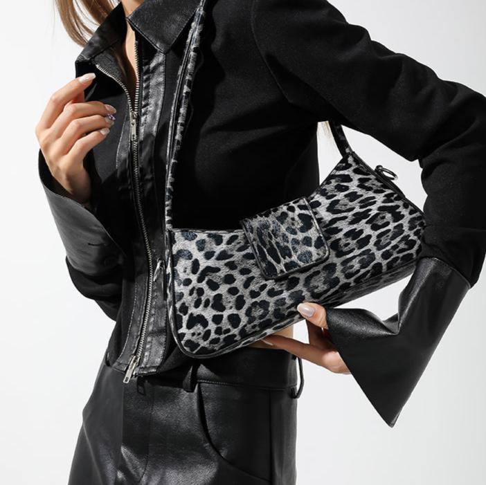 Mayar™ Leopard Print Shoulder Bag