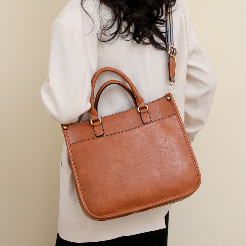 Casual Retro Handbag | Women's Crossbody & Briefcase Bag