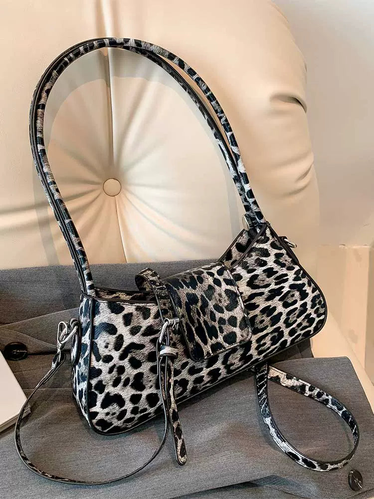 Mayar™ Leopard Print Shoulder Bag