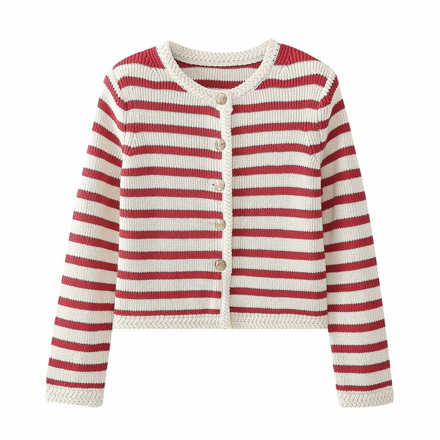 Vanessa | Cozy Striped Cardigan for Everyday Comfort and Style