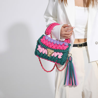 Crochet Rainbow - Colorful Handbags