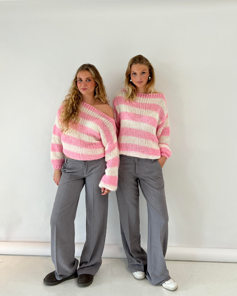 Louisa™ | Striped Knitted Sweater