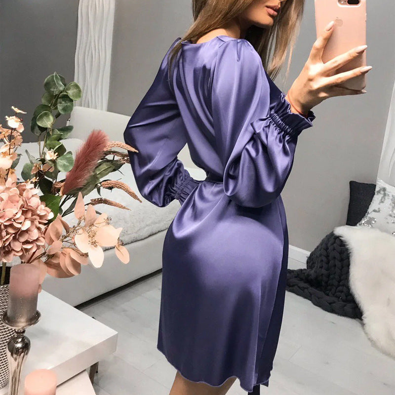 Sandra Satin Dress | Classic & Chic Satin Dress