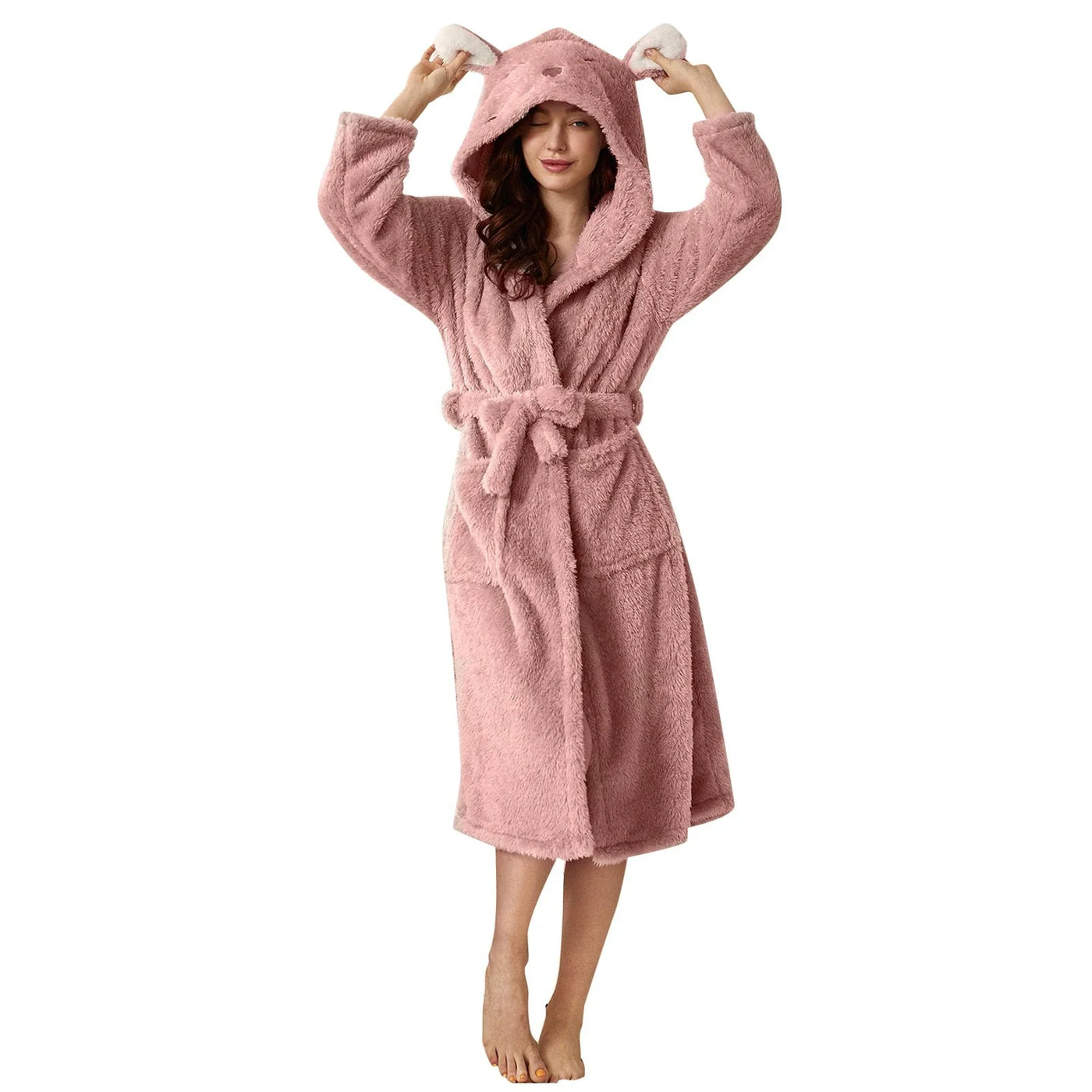 Karina Bathrobe | Ultra Soft, Cute & Warm Robe for Women