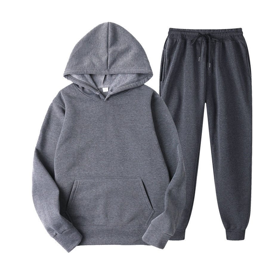 Senn Jogger Sportswear Set | Casual Hoodie and Jogger Pants for Men