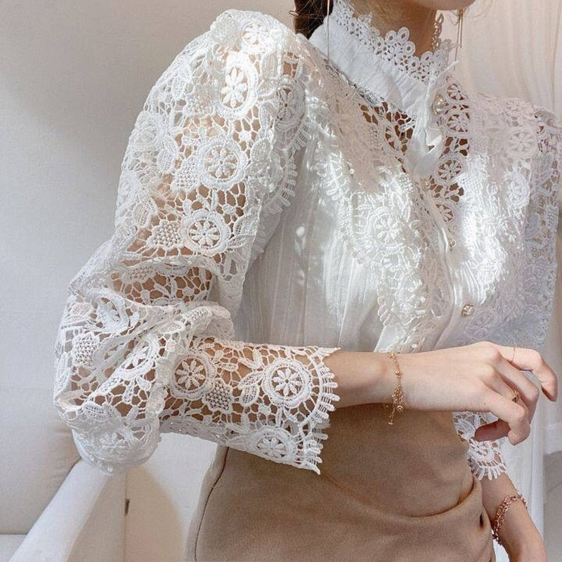 Lucy Lace Blouse | Classic, Elegant & Super Cute