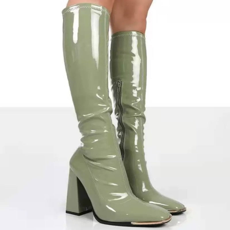 Charlies Angels Boots | Retro-Inspired Knee-High Boots with a Bold Look