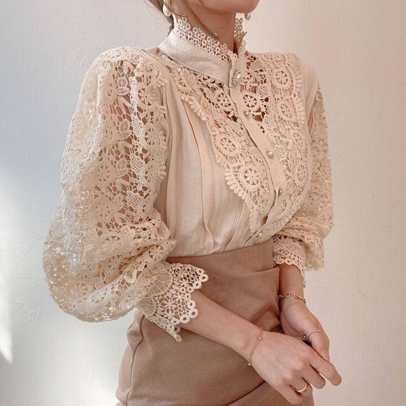 Lucy Lace Blouse | Classic, Elegant & Super Cute