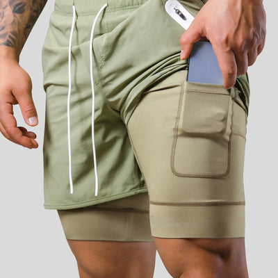 Mauro™ 2-in-1 Workout Shorts | Ideal for Every Fitness Routine