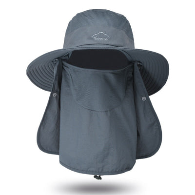 Lio Outdoor Bucket Hat | UV Protection Fisherman Hat with Removable Neck & Face Shield