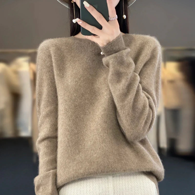 Women’s Soft Wool Sweater in Various Colors