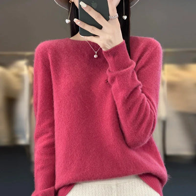 Women’s Soft Wool Sweater in Various Colors