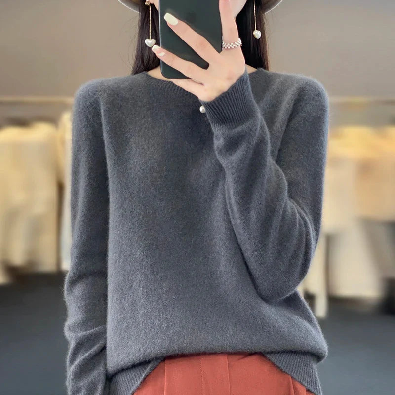 Women’s Soft Wool Sweater in Various Colors