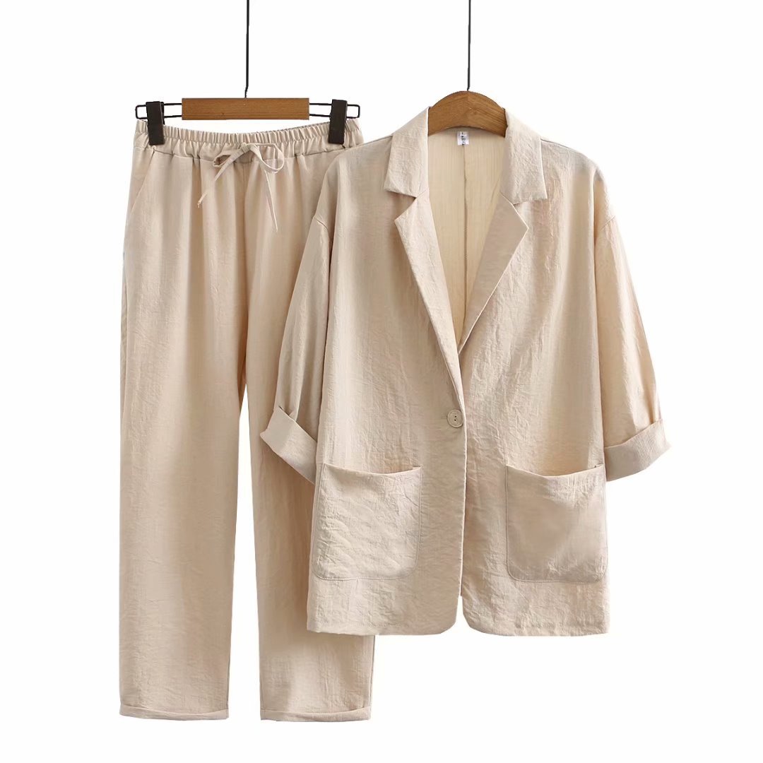 Liv Linen Combo Set | Breezy & Comfortable Summer Outfit for Women