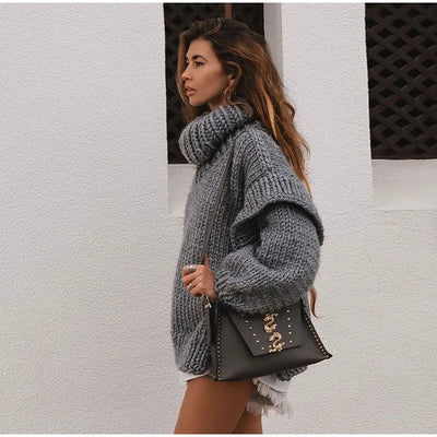 Lola™ Oversized Knitted Sweater | Cozy & Chic for Effortless Warmth