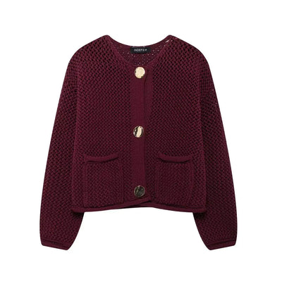 Hannah Knit Cardigan - Cozy and Stylish