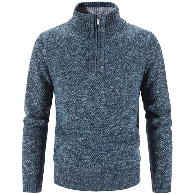 Meno Men's Pullover | A Stylish & Casual Half-Zip Sweater for Winter Warmth