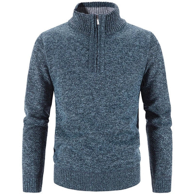 Meno Men's Pullover | A Stylish & Casual Half-Zip Sweater for Winter Warmth