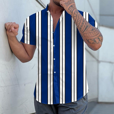 Zane Striped Shirt | Sleek, Fitted Look with Bold Stripes