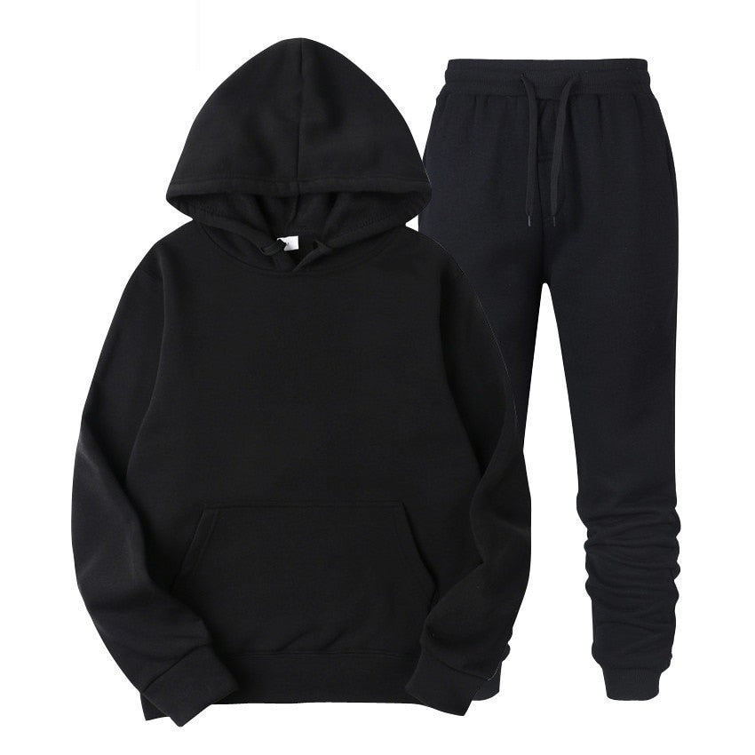 Senn Jogger Sportswear Set | Casual Hoodie and Jogger Pants for Men