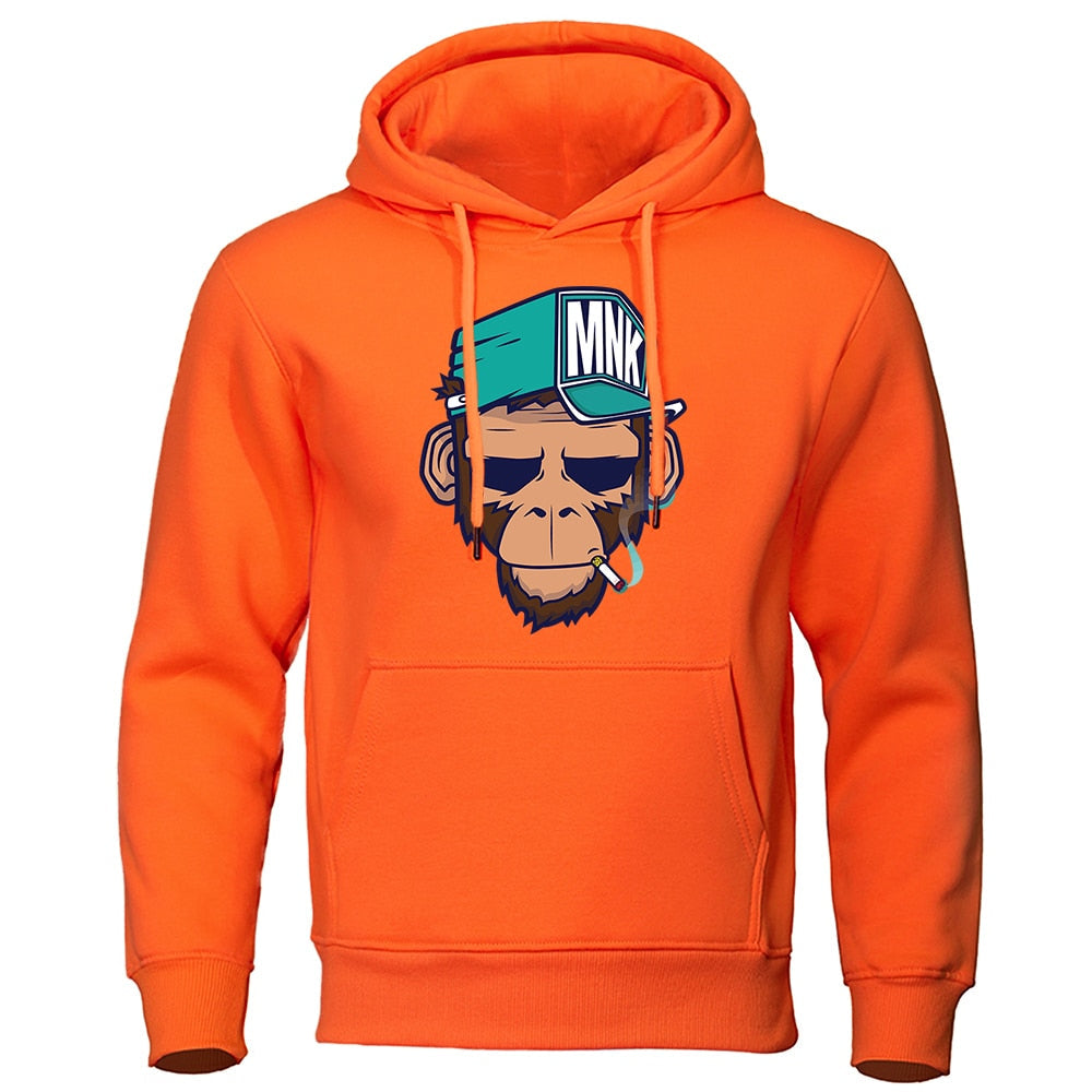 Monkey Casual Hoodie | Comfortable Winter Hoodie for Men