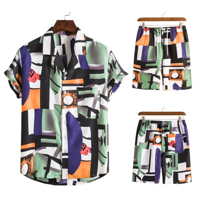 Hawaiian Men’s Set | Vibrant Summer Combo