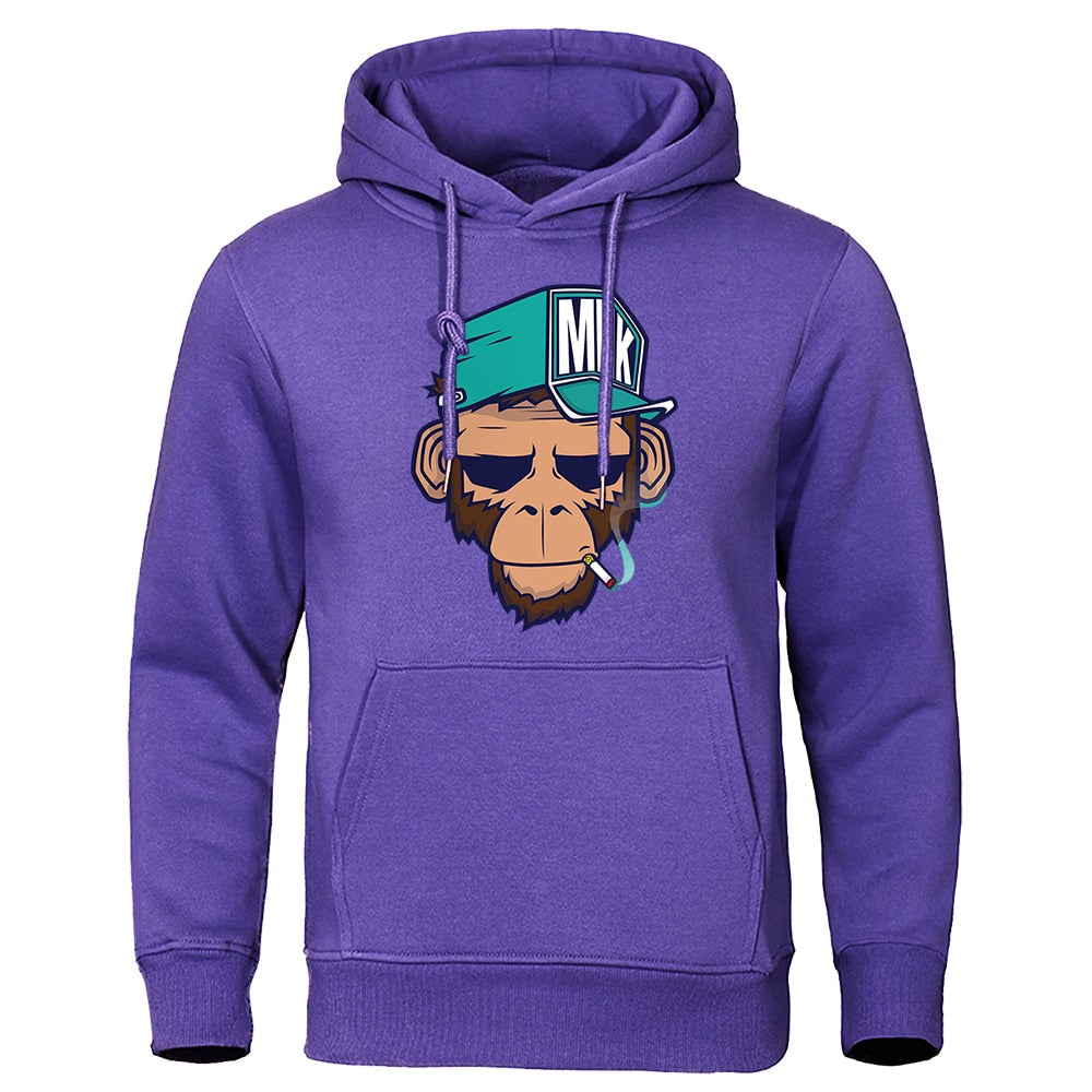 Monkey Casual Hoodie | Comfortable Winter Hoodie for Men