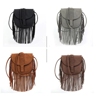 Chic Tassel Women Shoulder Bag