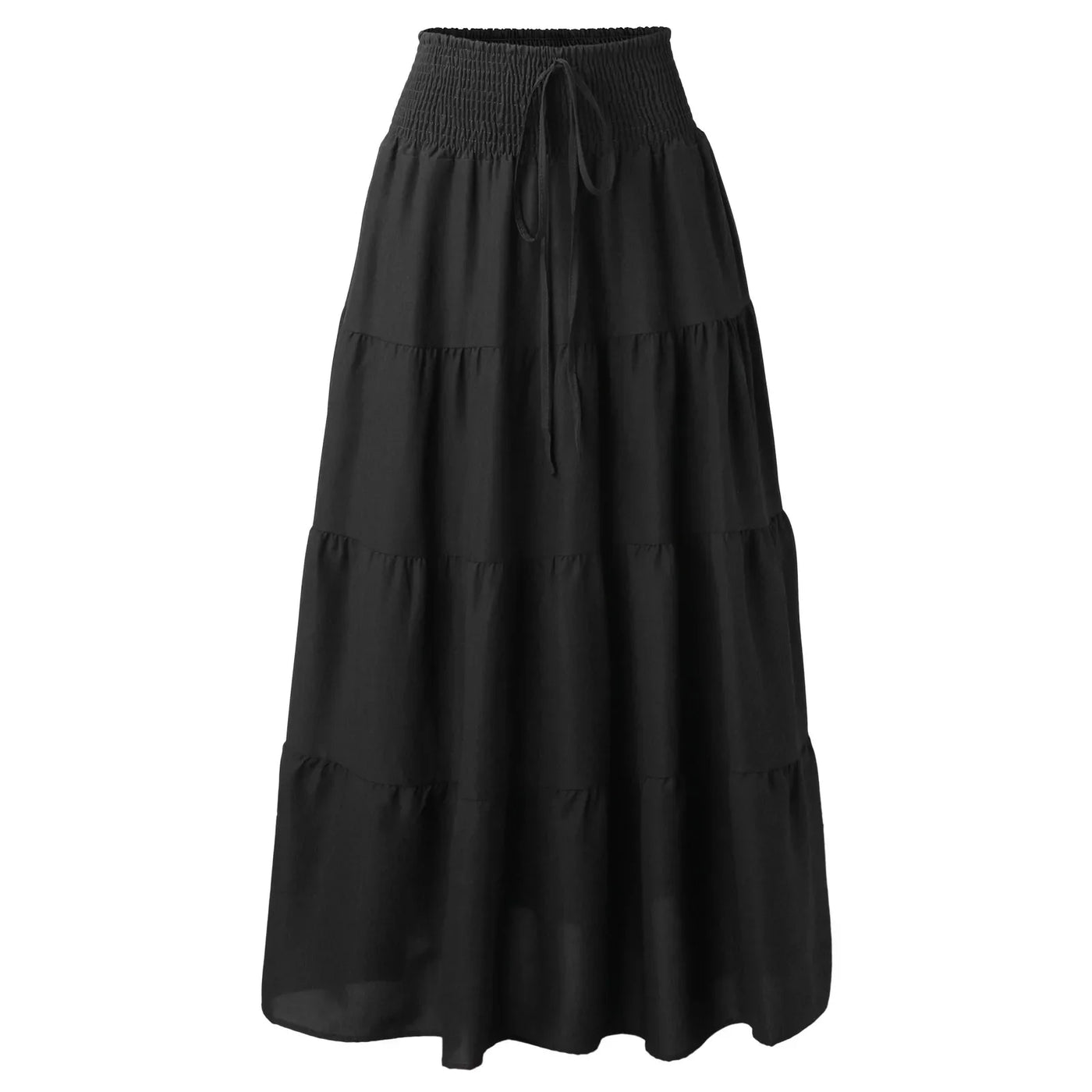 Celeste™ - Boho High-Waisted Maxi Skirt