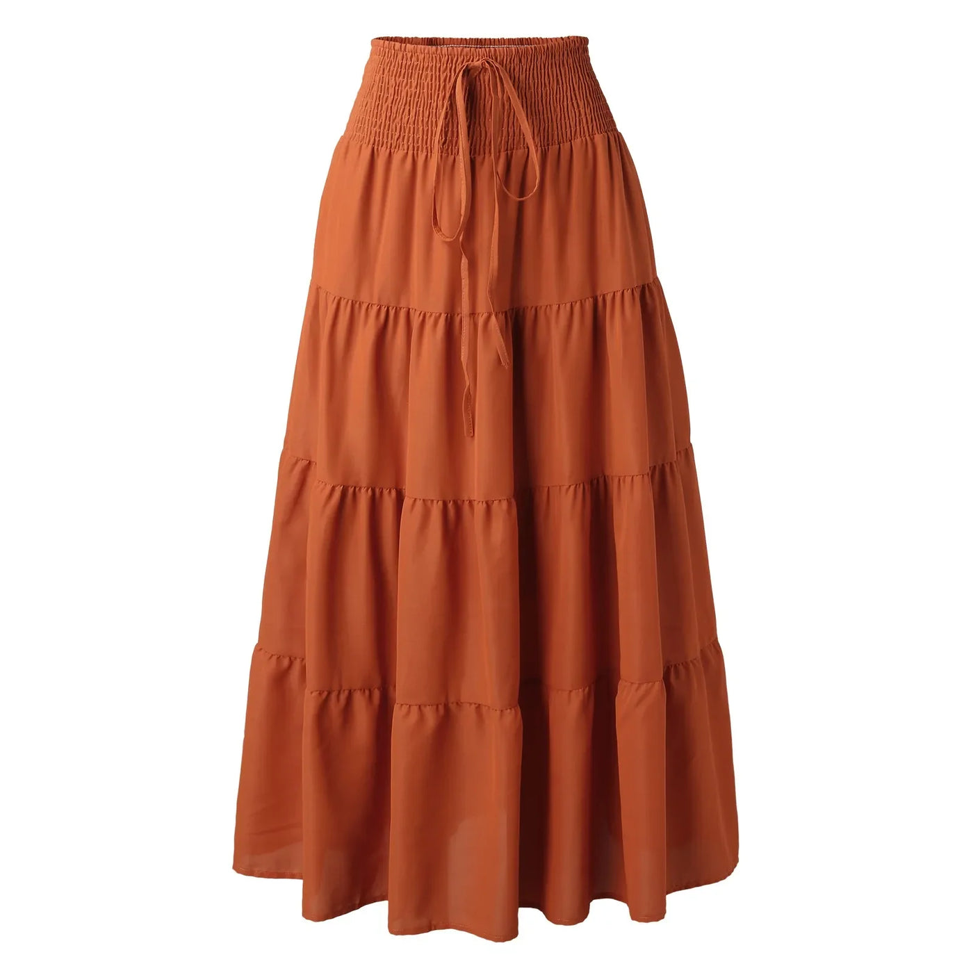 Celeste™ - Boho High-Waisted Maxi Skirt