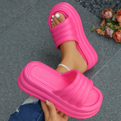 Thick Platform Slippers for Women - Comfortable and Trendy Sandals