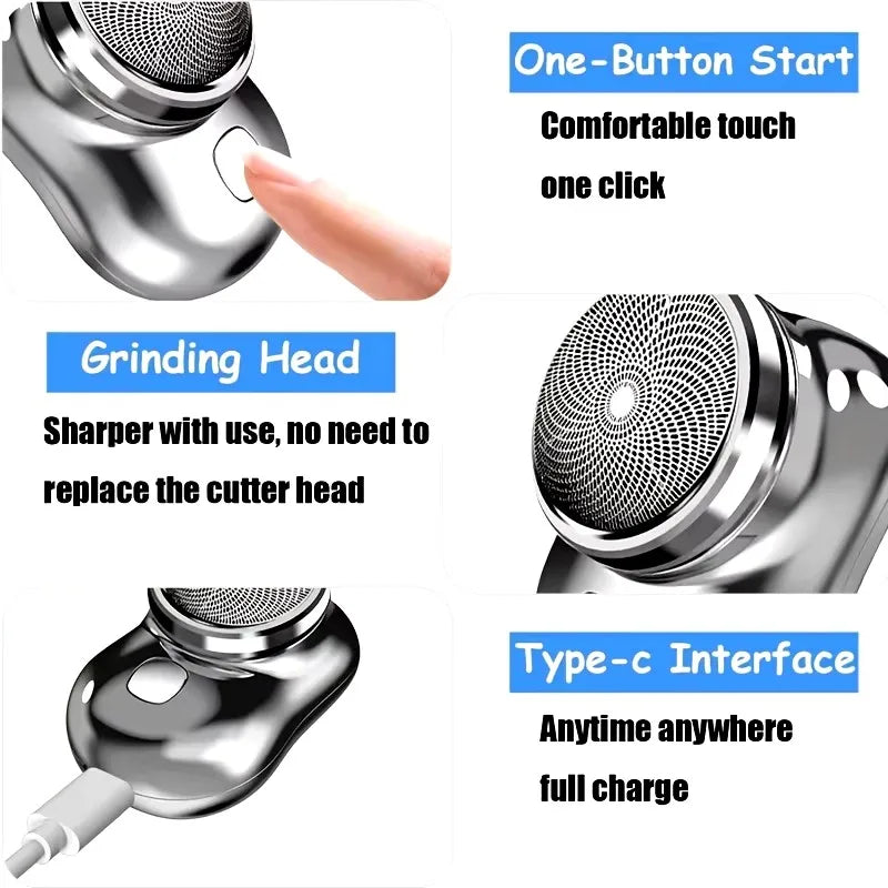 PocketShave | Portable Waterproof Electric Shaver for Men