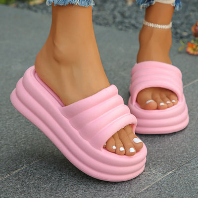 Thick Platform Slippers for Women - Comfortable and Trendy Sandals