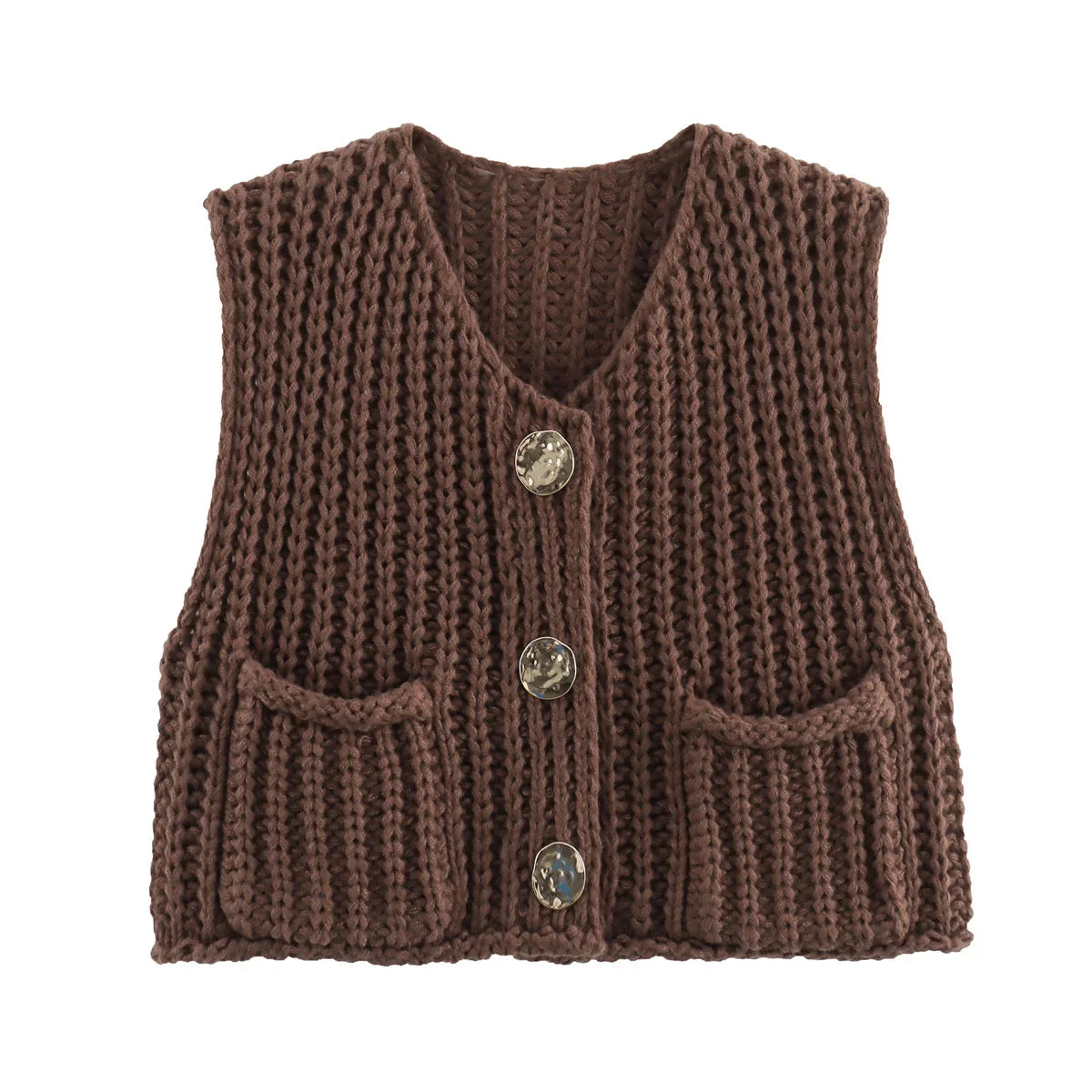 Bella | Stylish Knitted Vest for Women – Cozy & Trendy Layering Piece