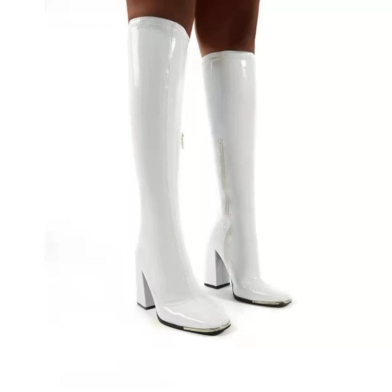 Charlies Angels Boots | Retro-Inspired Knee-High Boots with a Bold Look