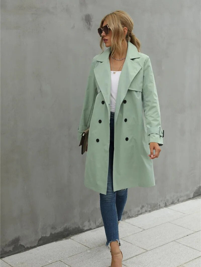 Kelly Trench Coat | Sleek & Stylish Design