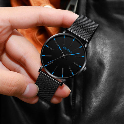 Business Quartz Watch | Ultra-Slim Sophisticated Design