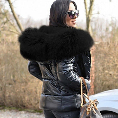 Alisa Winter Parka | Fur Hooded and Quilted Jacket