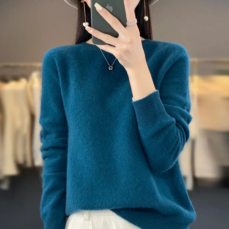 Women’s Soft Wool Sweater in Various Colors