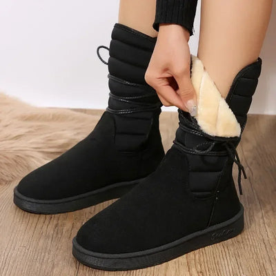 Supportive Orthopedic Fashion Boots with Fleece Inner Lining