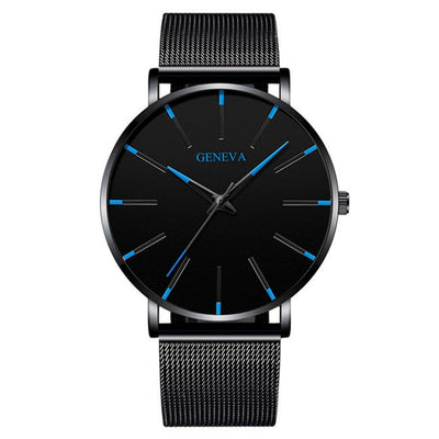 Business Quartz Watch | Ultra-Slim Sophisticated Design