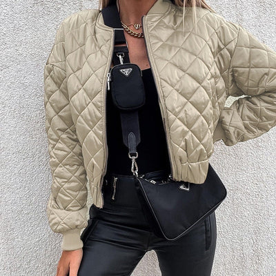 Sofia Jacket | Quilted Bomber Jacket for Effortless Style