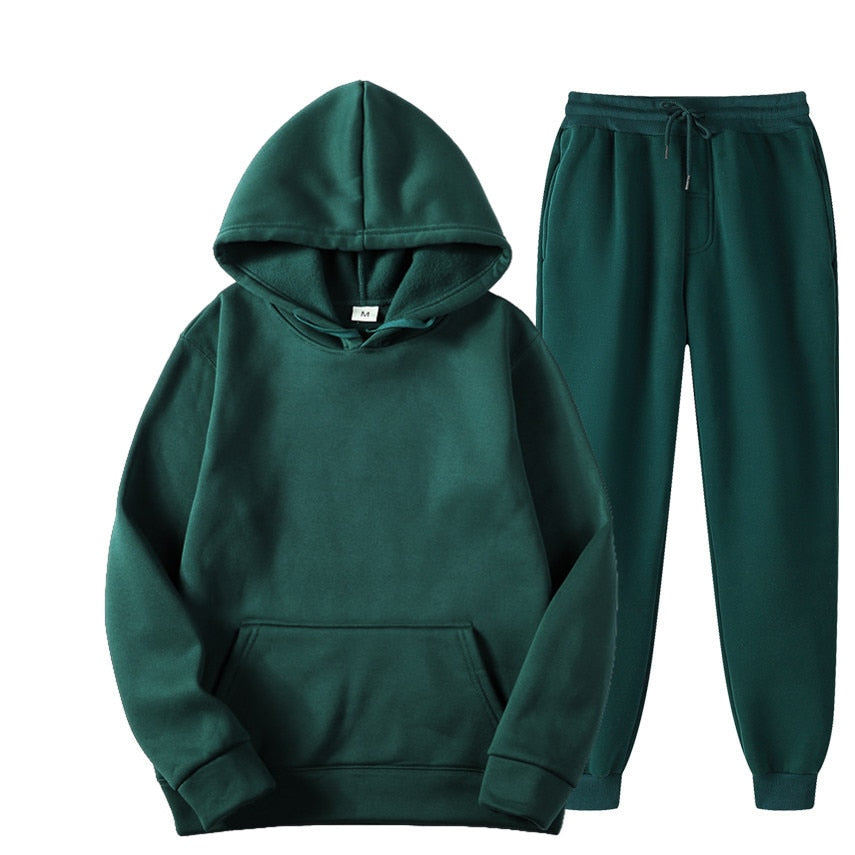 Senn Jogger Sportswear Set | Casual Hoodie and Jogger Pants for Men