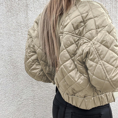 Sofia Jacket | Quilted Bomber Jacket for Effortless Style