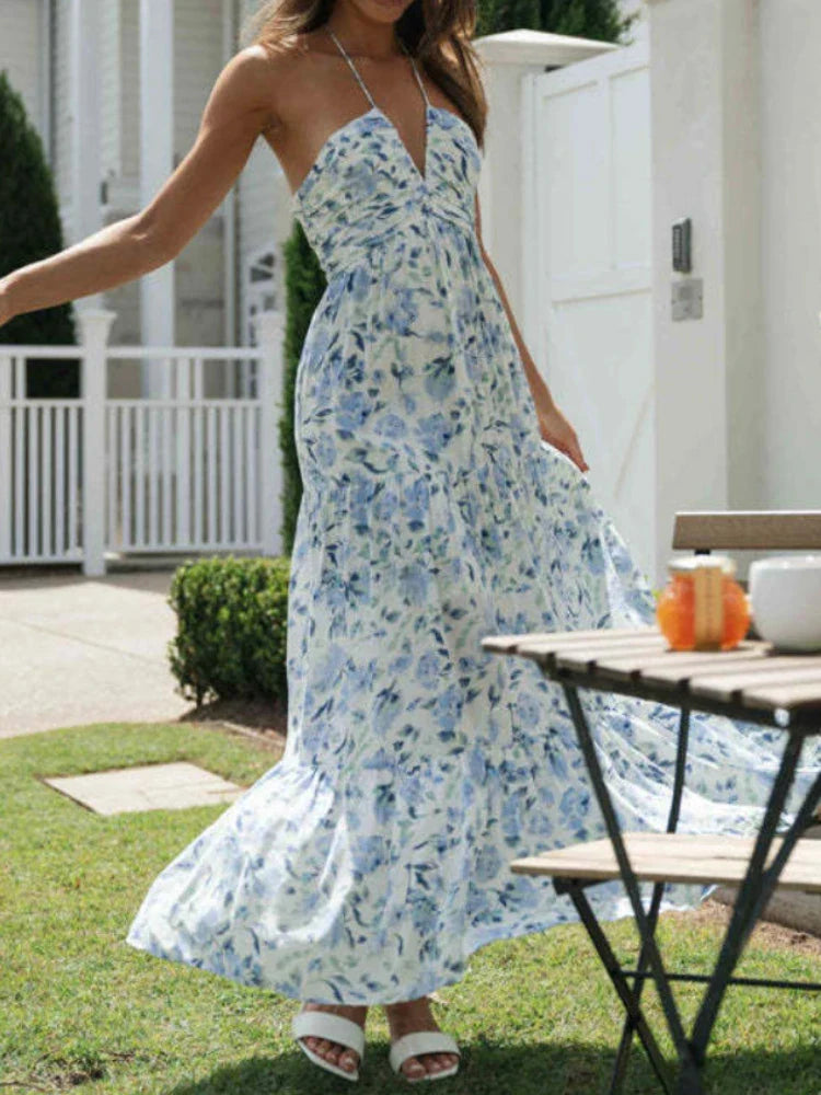 Elegant Maxi Dress - Flowing Design for Effortless Style